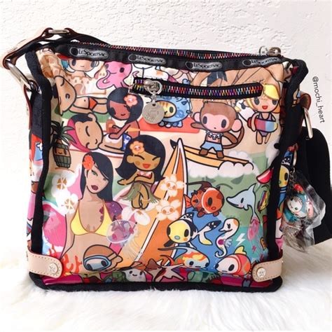 are there fake tokidoki lesportsac bags|tokidoki messenger bag.